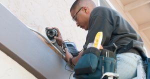 commercial security camera installation business Mansfield install