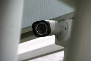 Royalty Free Outdoor CCTV Camera