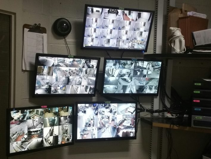 Mansfield hotel security camera installation 5