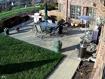 Residential Security Camera Installations 1 Mansfield residential security camera installations, back porch Mansfield home security camera installations