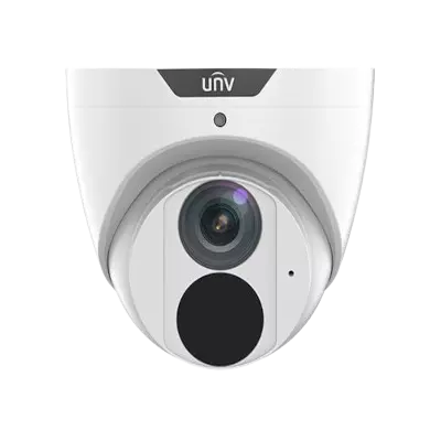 Mansfield Gym Security Camera Installation 2 turret dome cameras, uniview lighthunter security camera ndaa